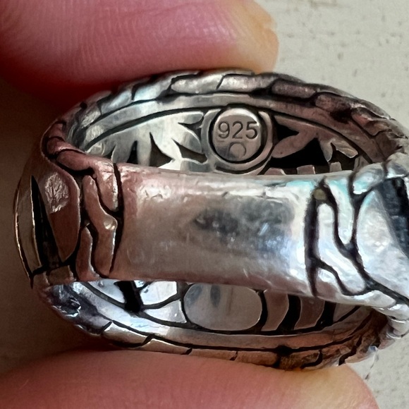 🔴Authentic VINTAGE JOH HARDY Sterling Silver Ring🔴 - Picture 3 of 6